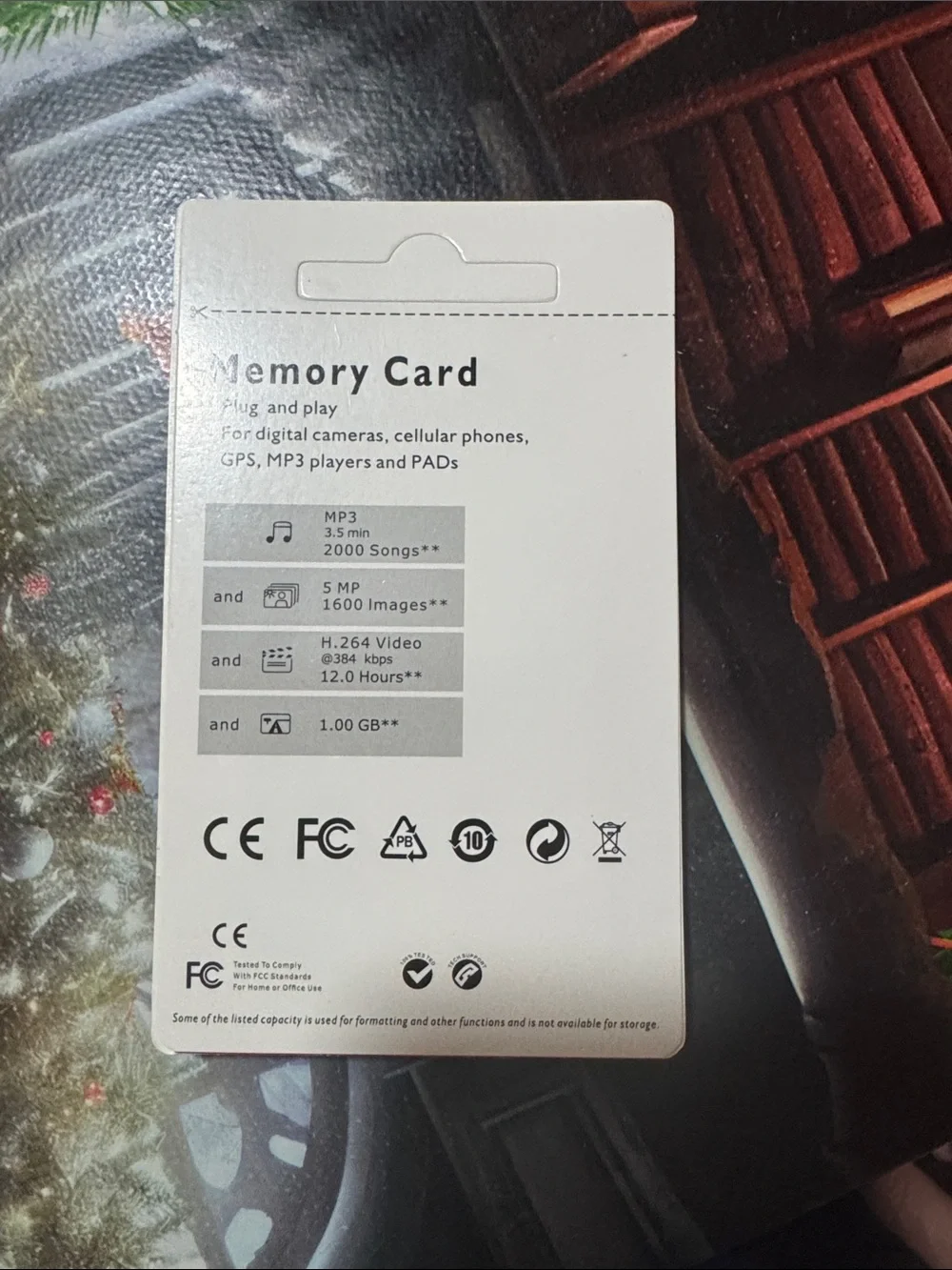 Sony Red and Black microSD Card with SD Adapter